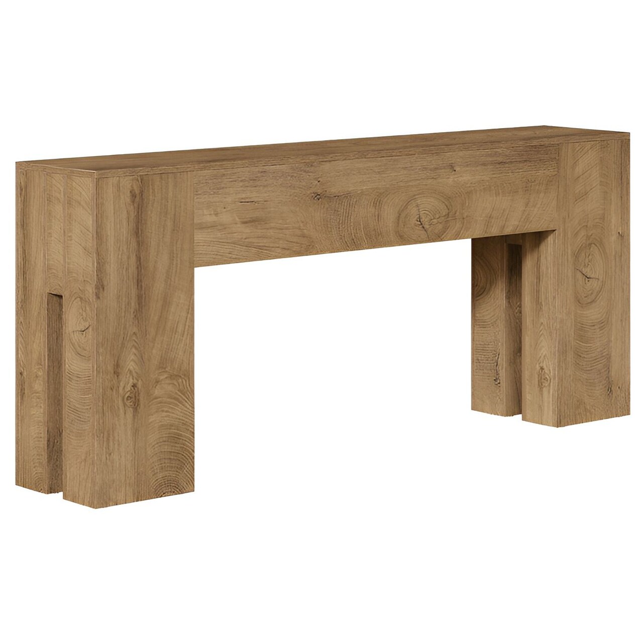 70.8" Sturdy Wooden Console Sofa Table for Hallway and Living Room